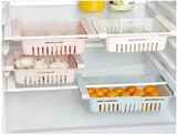 CESTA ORGANIZADOR AJUSTABLE PARA REFRIGERADOR